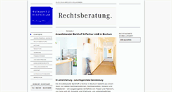 Desktop Screenshot of barkhoff-partner.de